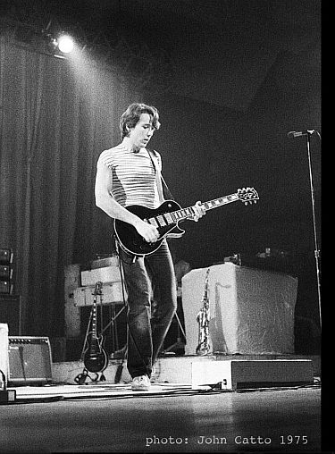  Golden Earring show photo George Kooymans Toronto - MasseyHall May June 1975. Photo by John Catto.